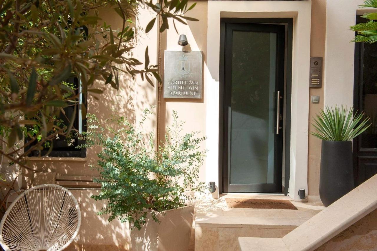 Corfu Town Stylish Twin Apartment Екстер'єр фото
